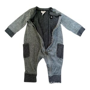 Cat & Jack 0-3m Gray Baby Jumpsuit